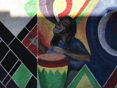12 Rhythm mural by Zohria Allen and Tavia Brooks Water Lane Street Art Kingston Jamaica